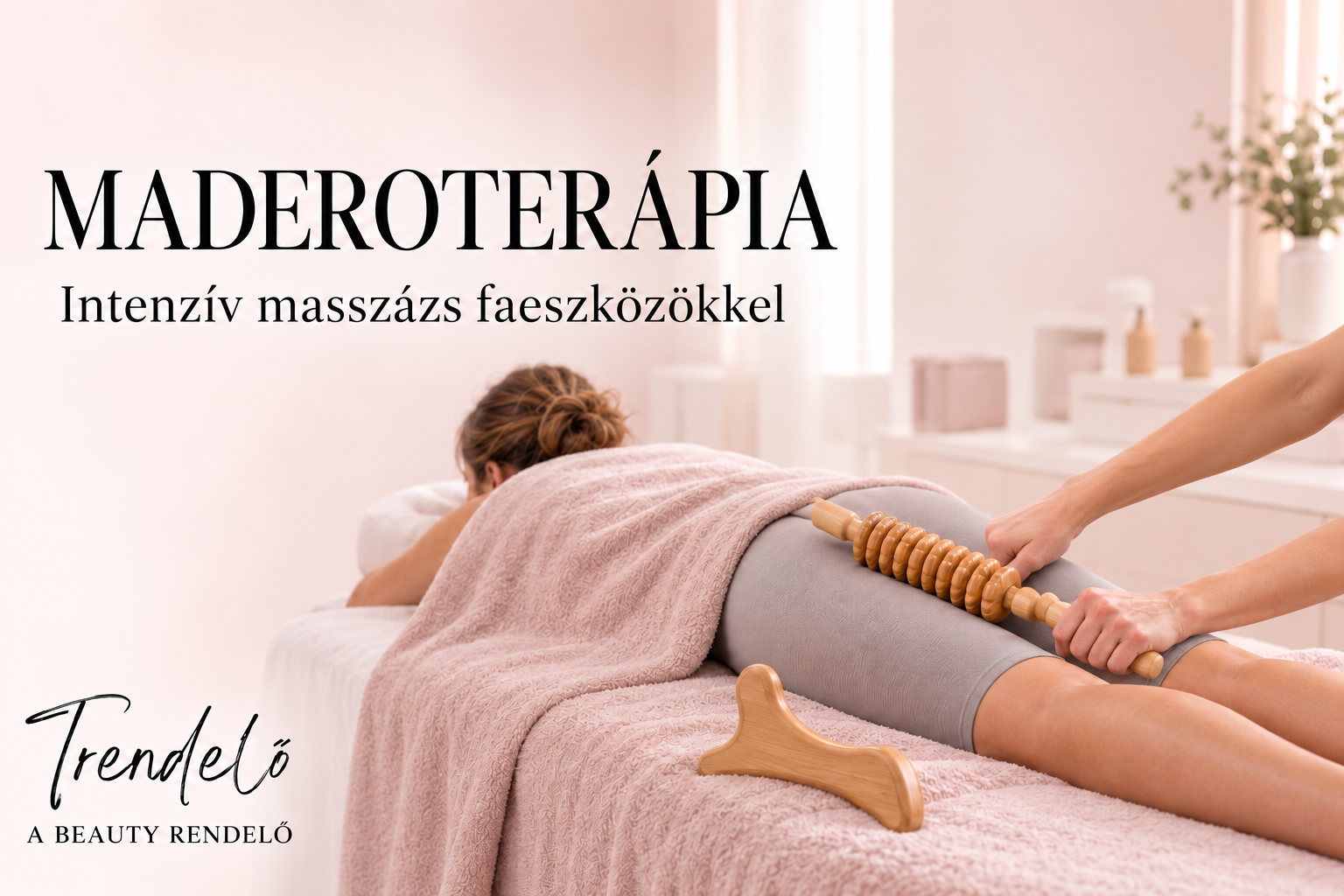 Maderoterápia: természetes alakformálás és intenzív masszázs faeszközökkel